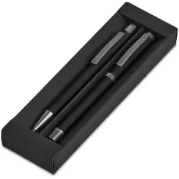 Omega Ball Pen & Rollerball Set In Box Gift Box Open